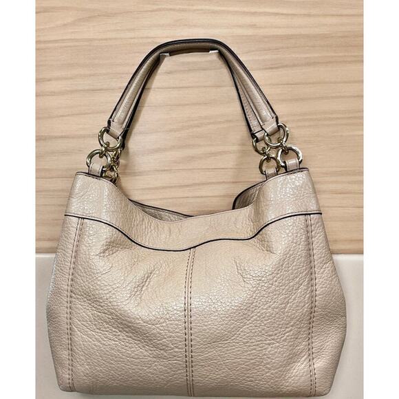 Coach F23537 Small Lexy Pebbled Leather Convertible Bag - Picture 2 of 14